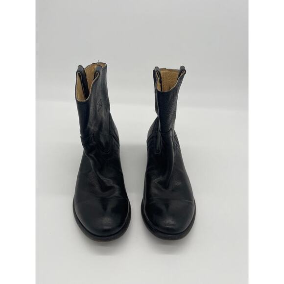 Black Frye Leather Womens Boots (SB9) - Picture 3 of 15